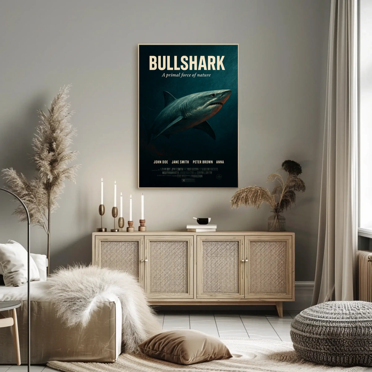 Bullshark A Primal Force Of Nature Poster