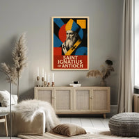 Saint Ignatius of Antioch Religious Art Poster