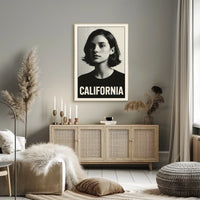 California Portrait Poster