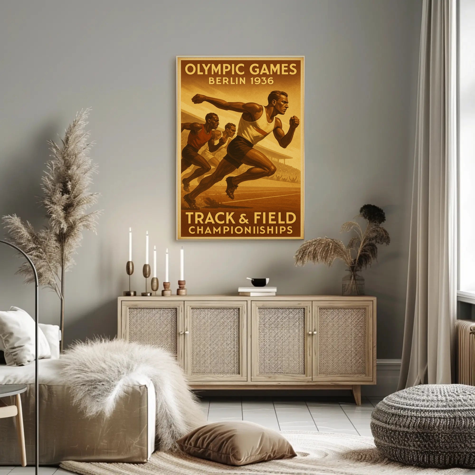 Berlin 1936 Olympic Games Poster