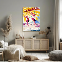 La Baule La Plage Du Soleil Poster