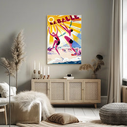 La Baule La Plage Du Soleil Poster