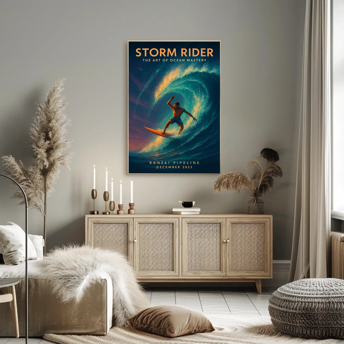 Storm Rider The Art of Ocean Mastery Poster