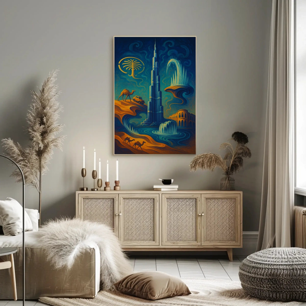 Dreamscape of Dubai Poster