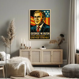 George W. Bush 43rd President Poster