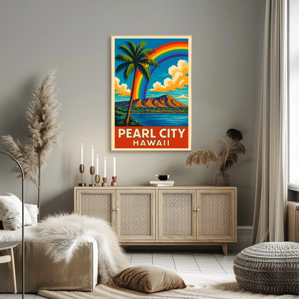 Pearl City, Hawaii Poster