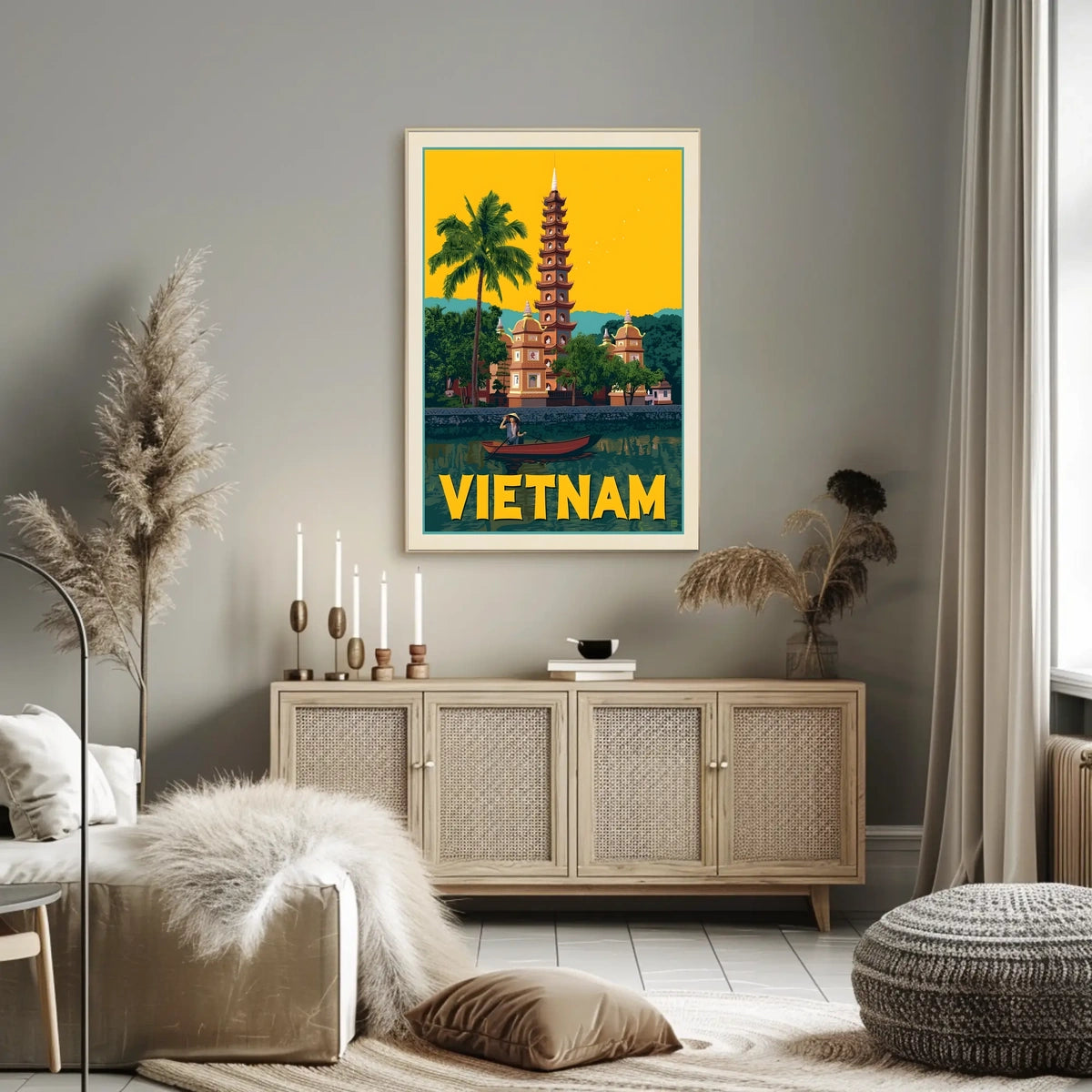 Vietnam Travel Poster