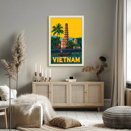 Vietnam Travel Poster
