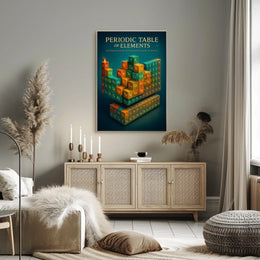 The Periodic Table Of Elements Poster