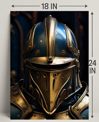 The KnightS Armor Poster PosterGoat
