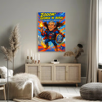 George W. Bush 43rd President Poster PosterGoat