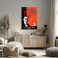 Evans Brown Vintage Art Deco Performer Poster