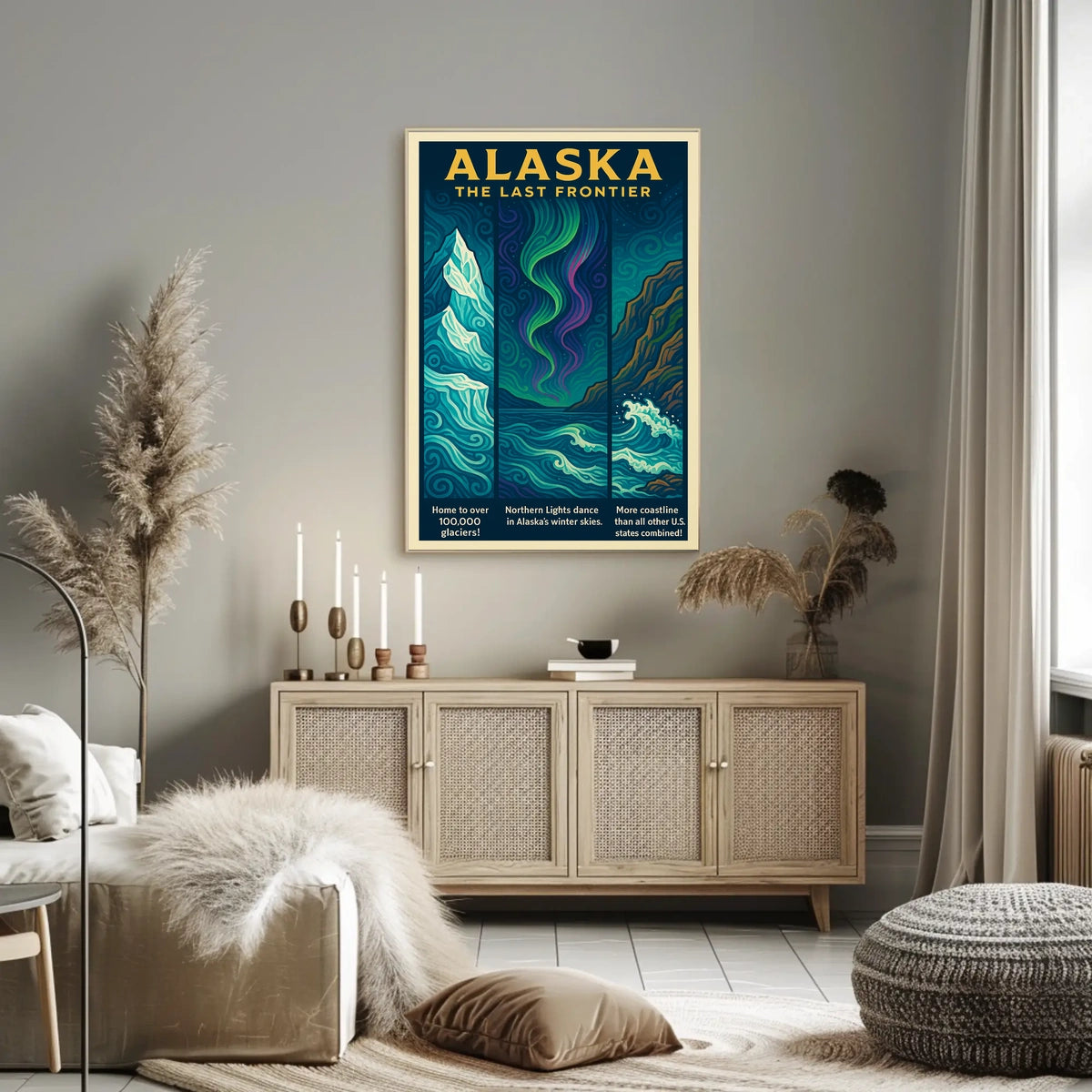 Alaska The Last Frontier Poster
