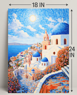 Mediterranean Mosaic Poster