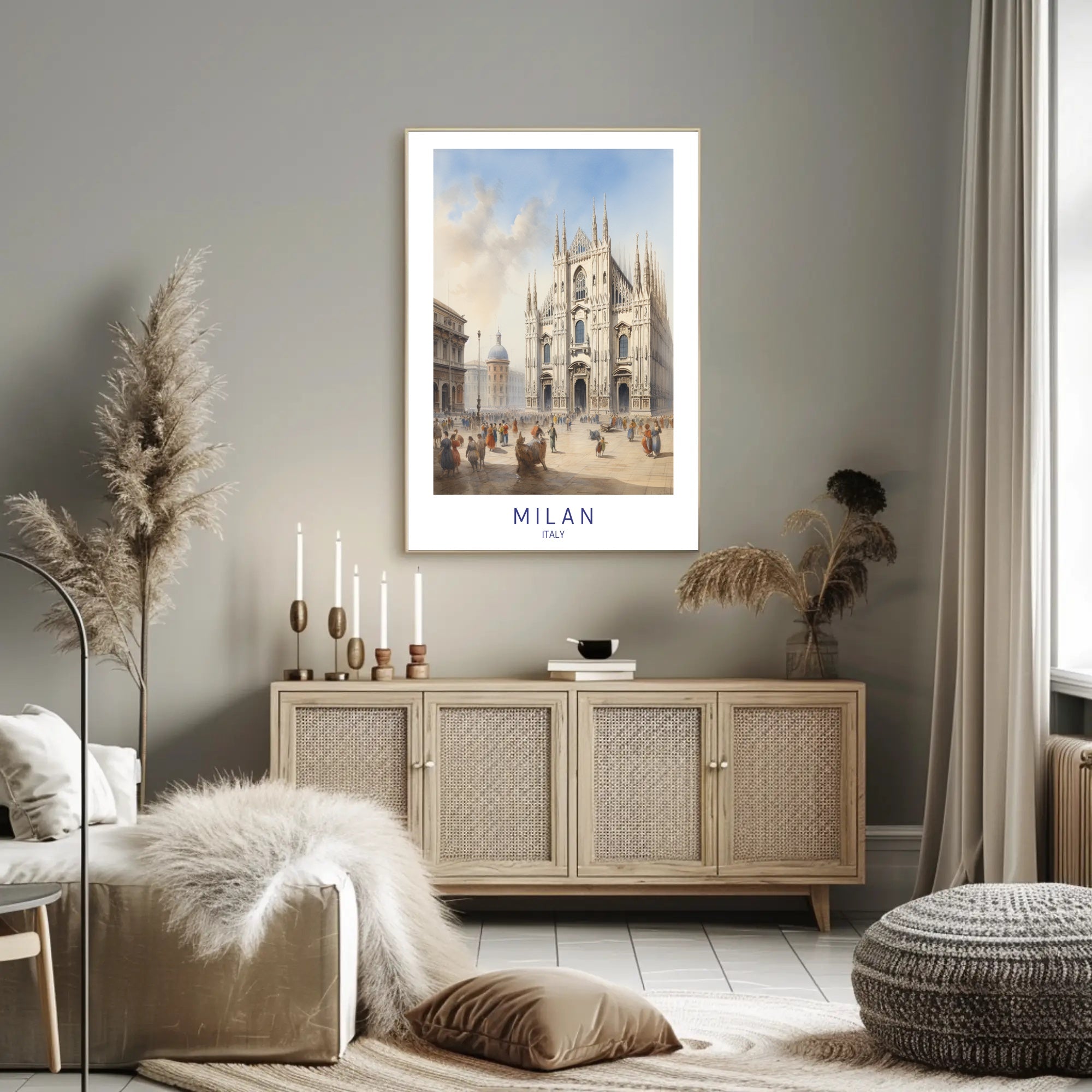 Milan Cathedral Gothic Architecture Cultural Heritage Poster PosterGoat