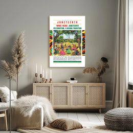 Juneteenth Celebration of Black History and Freedom Cultural or Heritage Poster