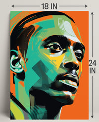 Vibrant Portrait Poster PosterGoat