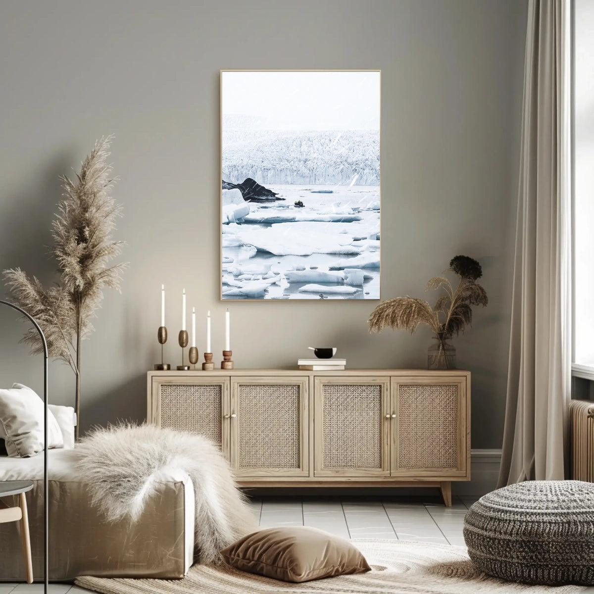 Icy Expedition Poster