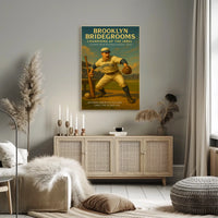 Brooklyn Bridegrooms Champions of the 1880s Poster