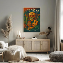 Viva Mexico A Celebration of Heritage Poster