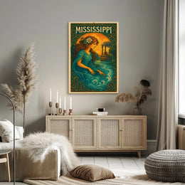 Mississippi River Spirit Poster