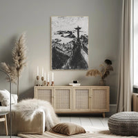 Christ The Redeemer Over Rio Poster