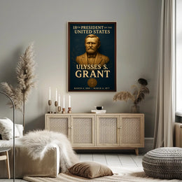Ulysses S. Grant  18th President Poster PosterGoat