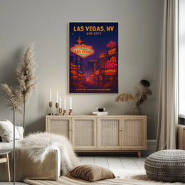 Las Vegas Sin City Poster