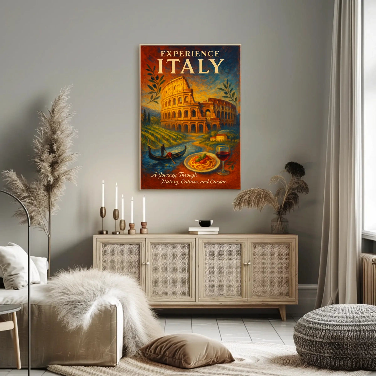 Experience Italy Poster