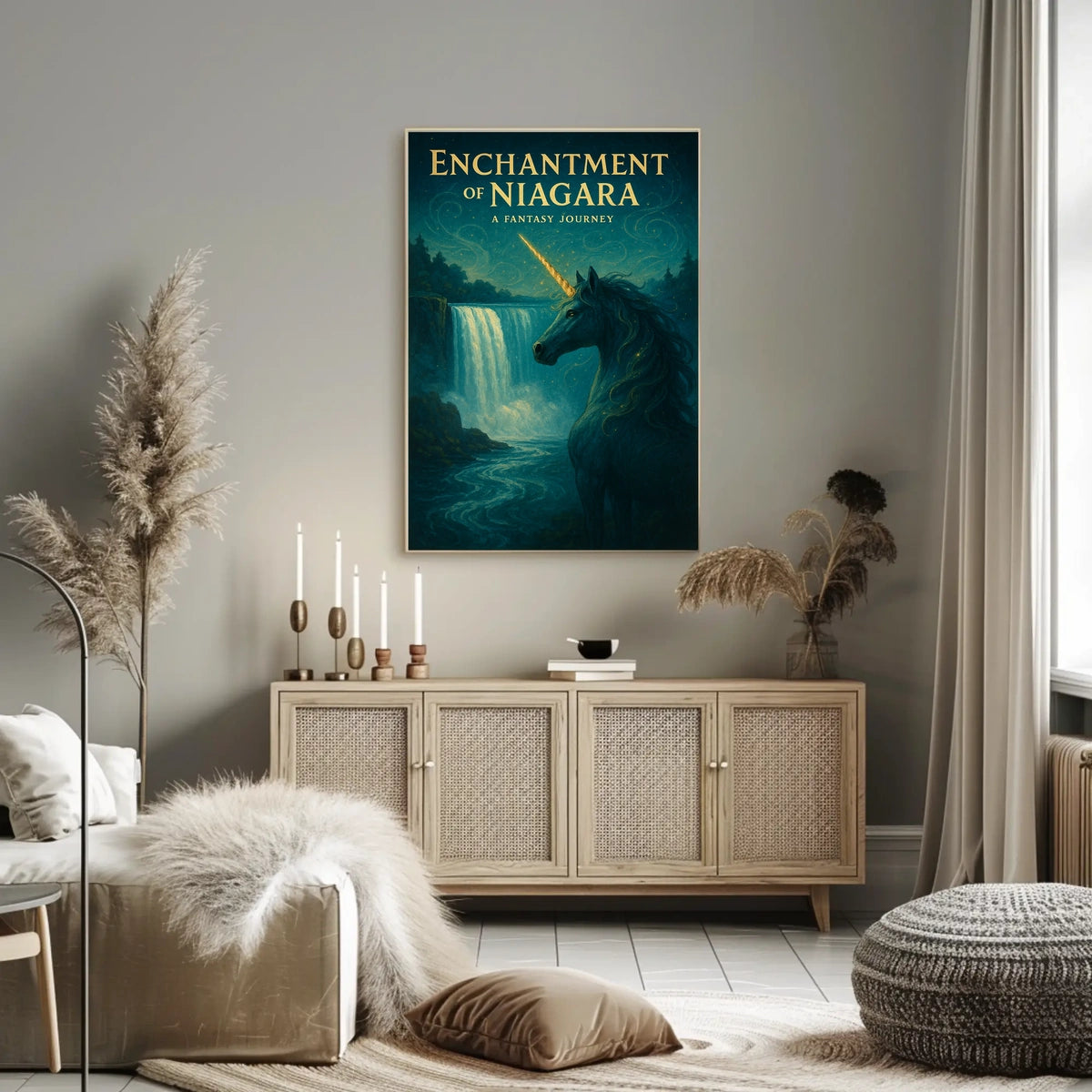 Enchantment Of Niagara Poster