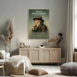 Walt Whitman A Cinematic Journey Poster PosterGoat