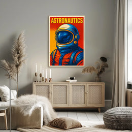 Astronautics Exploration Poster