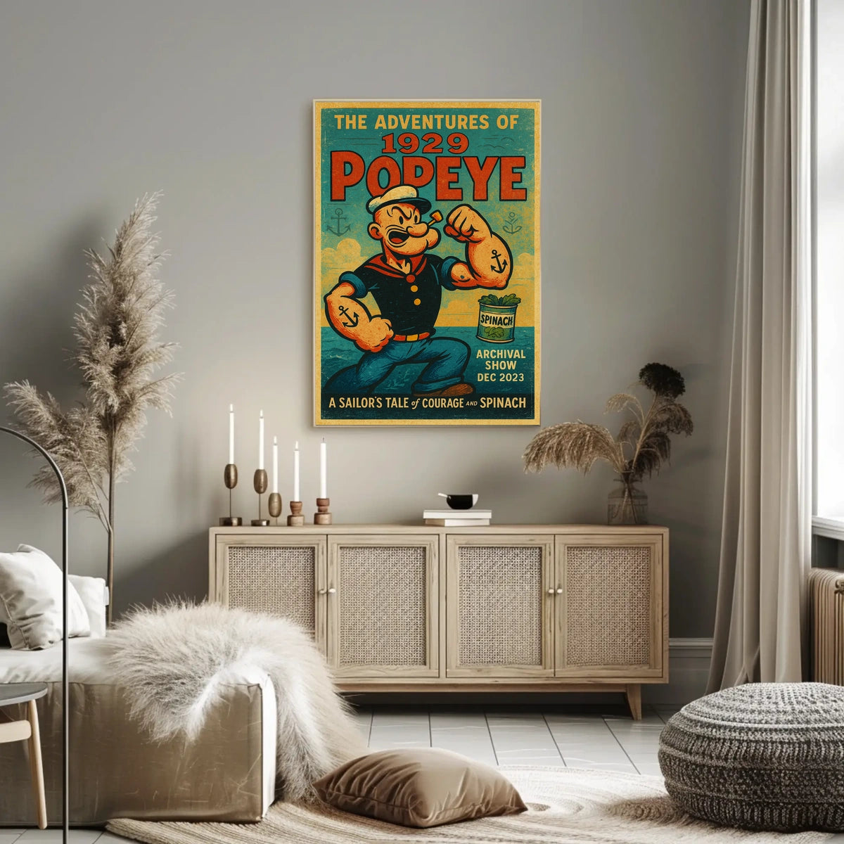 Popeye 1929 Art Poster POP-77