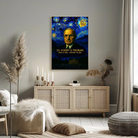 Harry S. Truman 33rd President of the United States Presidential Masterpiece Series Poster