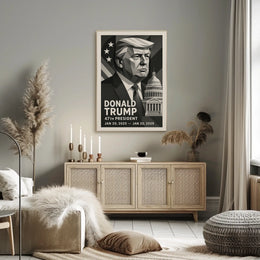 Donald Trump 47th President Poster