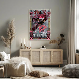 Mystical Magic Entertainment Vintage Poster - Cultural or Heritage Poster