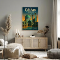 Esfahan Where HeavenS Geometry Meets Poster