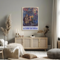 Vibrant Abstract Canvas: Unique Artistic Poster