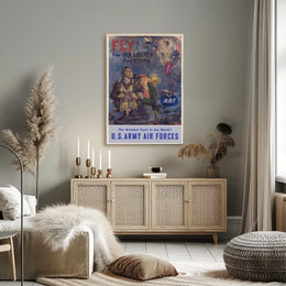 Vibrant Abstract Canvas: Unique Artistic Poster