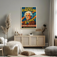 Albert Einstein Nobel Prize In Physics Poster