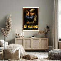 Buy War Bonds Poster PosterGoat