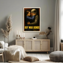 Buy War Bonds Poster PosterGoat
