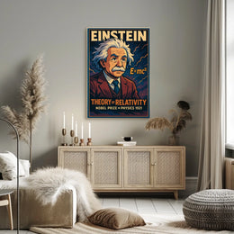 Albert Einstein Nobel Prize In Physics Poster