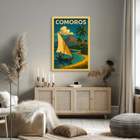 Comoros Island Paradise Poster