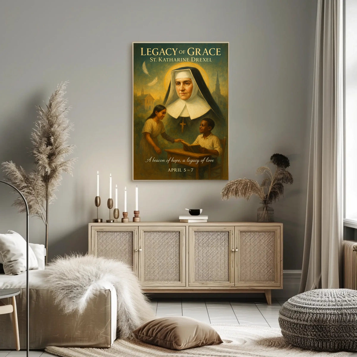 Legacy Of Grace St. Katharine Drexel Poster