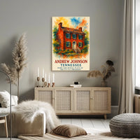 Andrew Johnson 17Th President Poster