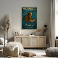 Archimedes Master Of Measurement Poster