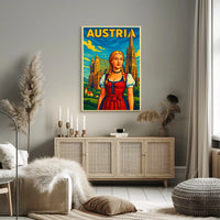 Austria Travel Poster