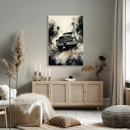 Vintage Power On The Move Vintage Poster