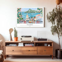 Scenic View of Palermo Poster